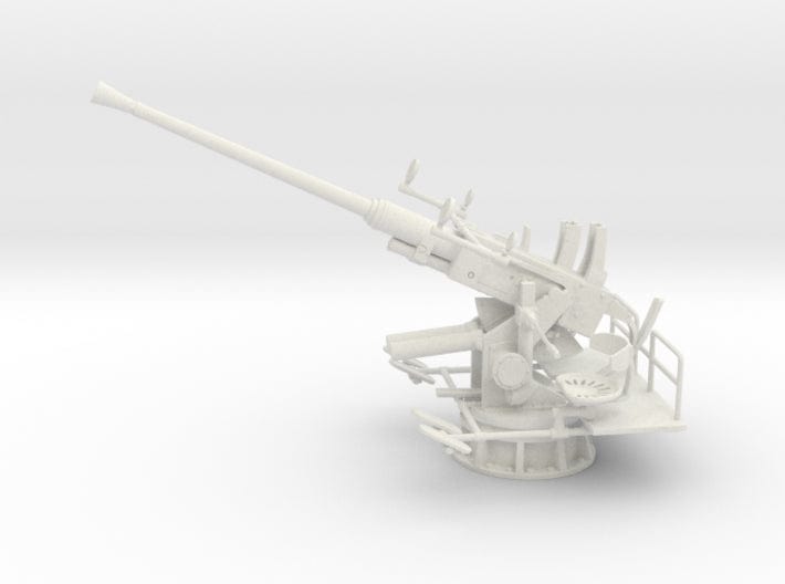 Best Cost 1/20 USN single 40mm Bofors elevated - distefan 3d print