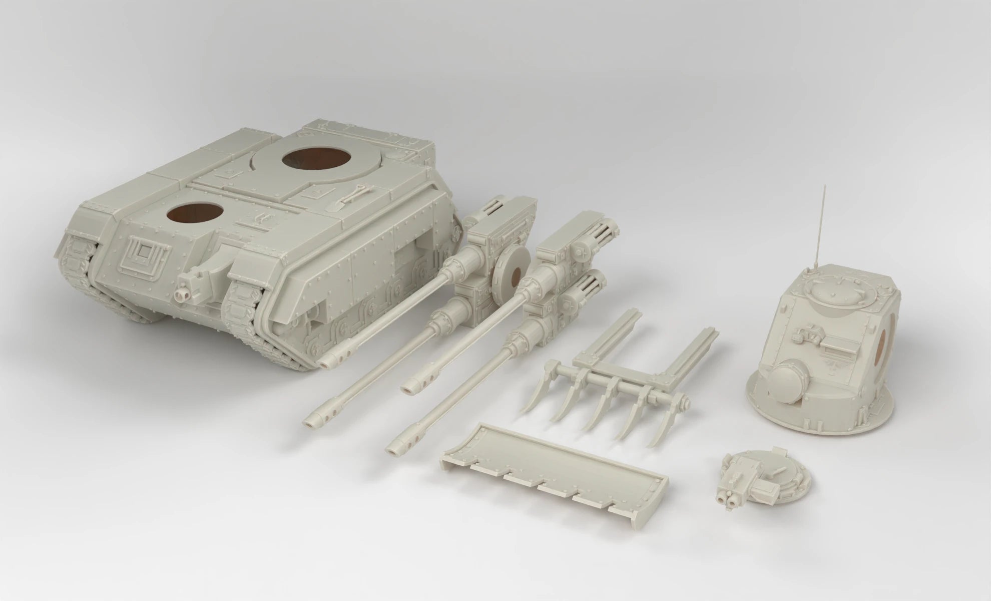 1/18 Sci-Fi Hydra Flak Tank Kit 3dspro
